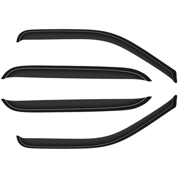 ECCPP Ventvisor Side Window Deflector, 4-Piece Fits for 1999-2006 For Chevrolet Silverado 1500;For Chevrolet Silverado 2500;For Chevrolet Silverado 3500;For GMC Sierra 1500;For GMC Sierra 2500