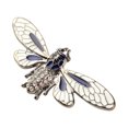 thumbnail image 1 of Minnieouse Broche de suéter con diamantes de imitación de insectos voladores, broches románticos exquisitos, broches para bufanda, broches de Accesorios de disfraces, 1 of 6