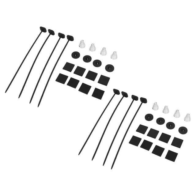 Fan Mounting Kit, Universal Tightly Connected 2 Set Fan Through Radiator Mounting Kit For 7in 9in 10in 12in 14in 16in Fans