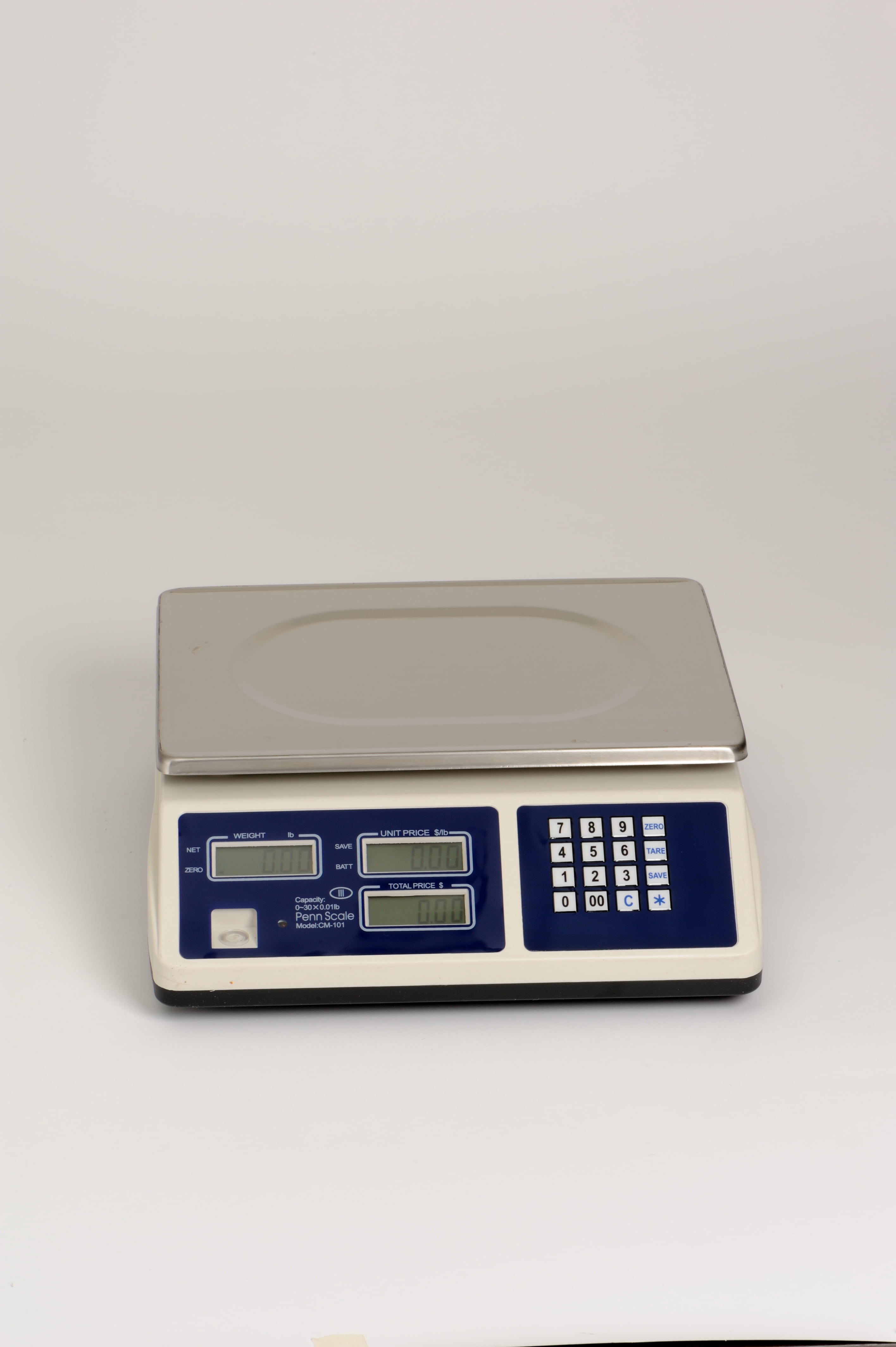 Penn Scale CM101 30 lb Capacity Price Computing Scales