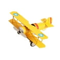 thumbnail image 4 of Modelo de avión de hierro, modelo de helicóptero, simulación de mesa, centro de mesa educativo Amarillo, 4 of 9