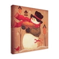 thumbnail image 2 of Trademark Fine Art 'Snowman Pie' Canvas Art by Beverly Johnston, 2 of 3