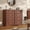 Cherry-A, variant on Meteorleg 10 Drawers Dresser for Bedroom, 55.2 Inch Wide Large Dressers & Chests of Drawers, TV Stand for 65 inch, Storage Organizer Furniture, Hallway, Entryway, Closet,Cherry