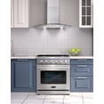 thumbnail image 2 of 30 in. Vista Collection Ducted Wall Mount Range Hood in Stainless Steel, 2 of 19