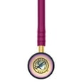 thumbnail image 4 of 3M Littmann Classic II Infant Stethoscope, Stainless Steel Rainbow-Finish Chestpiece, 28" Raspberry Tube, 4 of 4