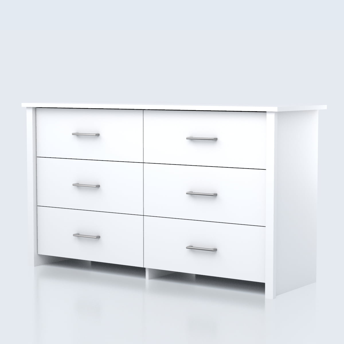 Mainstays 6 2024 drawer dresser white