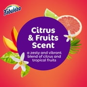 Fabuloso 2X Multi-Purpose Cleaner with Baking Soda, Citrus and Fruits Scent, 56 fl oz