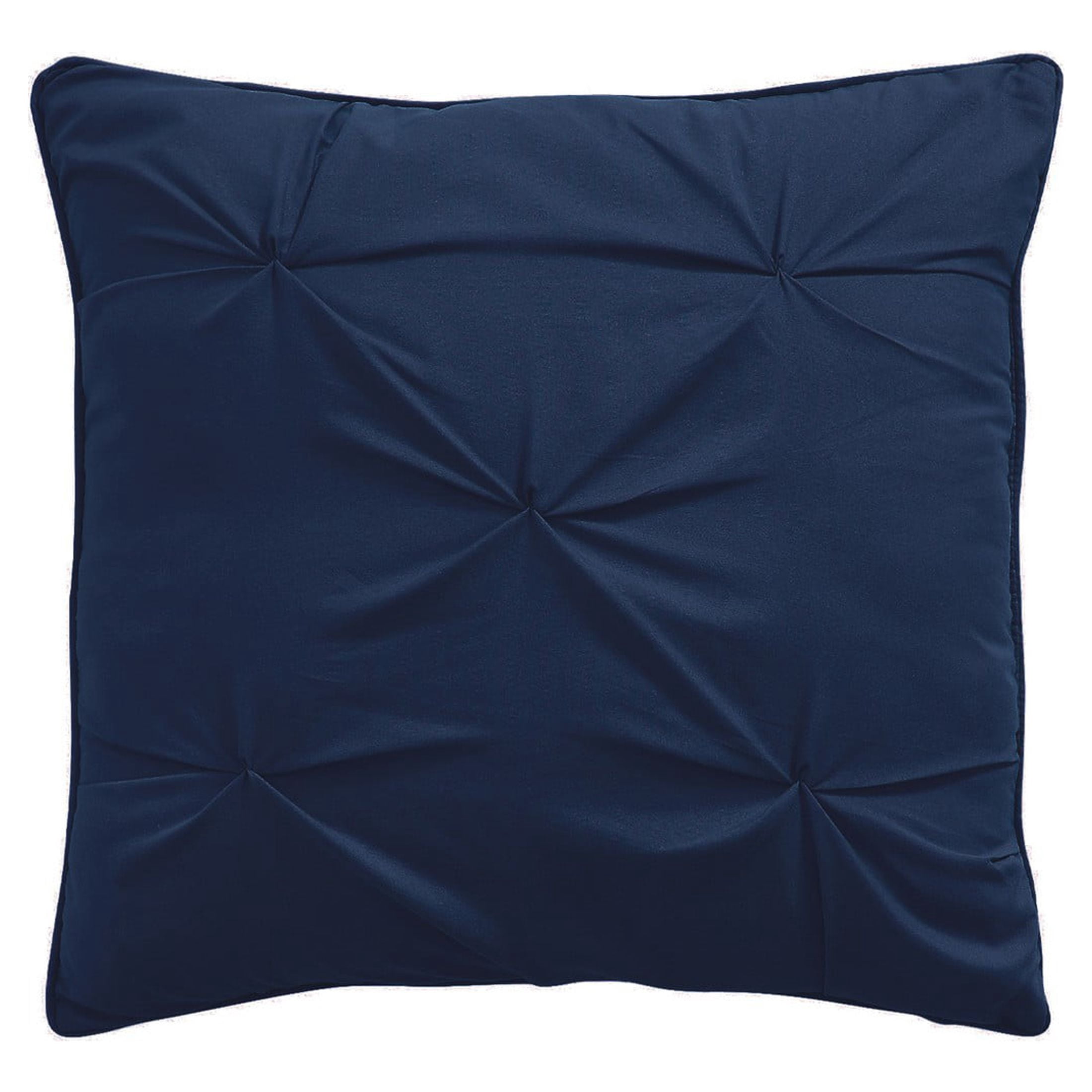 VCNY Home Carmen 4-Piece Navy Solid Comforter Set, King, Adult, Unisex