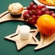 thumbnail image 3 of 2 Juegos de Bandeja de Madera de Ramadán, Vajilla de Estrella de Madera con Forma de Luna, Vajilla para Servir Fiestas Eid Mubarak para el Desayuno,B, 3 of 5