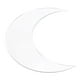 thumbnail image 1 of Decoración de pared, espejo en forma de luna, adhesivo decorativo para pared, adhesivo para pared con espejo, construcción robusta, 1 of 12