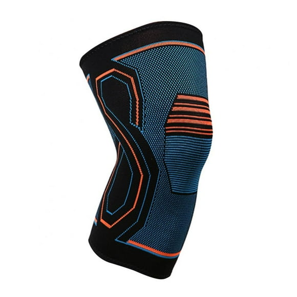 1PCS Elastic Sports Leg Knee Support Brace Wrap Protector Leg Compression Safety Pad Hiking Cycling Running Fitness Knee Pad L