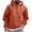 Hoodies for Men Orange, variant on Mens Fleece Lined Hoodies Sweatshirts Big & Tall with Front Pocket Basic Pullover Sweatshirt Casual Plus Size Long Sleeve Solid Comfort Hooded