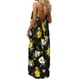 thumbnail image 1 of TaTaai Summer Backless Dress for Women Spaghetti Strap Printed Loose Fit Long Maxi Dress Sleeveless Casual Solid Color Soft Lightweight for Daily Vacation Gift, 1 of 9