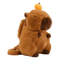 thumbnail image 1 of Peluche Capibara Mochila Muñeco Decorativo Peluche Lindo Xtellar cafe, 1 of 4