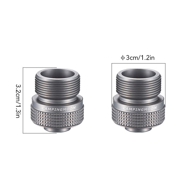 CAMPINGMOON Adaptateur, Convertisseur de Réservoir de Propane Solution de Conversion de Propane Adaptateur de Réchaud Extérieur Z29-20 (Adaptateur) Convertisseur de Réchaud Fiable Extérieur Z29-20 Dazzduo