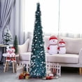 thumbnail image 2 of Christmas Tree Collapsible Popup Decorations Sequin Tinsel Artificial With Stand Christmas Trees Decorations New Year Pine Trees, 2 of 6