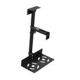 thumbnail image 4 of STARTIST Support Mural pour CPU sous le Bureau, Support d'Ordinateur Réglable sous le Bureau, Rotatif, Noir, 4 of 8