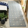 thumbnail image 3 of SAFAVIEH Linden Franco Damask Area Rug, Cream/Blue, 8' x 10', 3 of 10