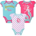 thumbnail image 1 of Disney Baby Girls' The Little Mermaid Ariel Bodysuit Pack of 3, 1 of 7