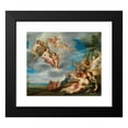 thumbnail image 2 of Louis Cousin 17x15 Black Modern Framed Museum Art Print Titled - Venus and Apollo with the Muses, 2 of 5