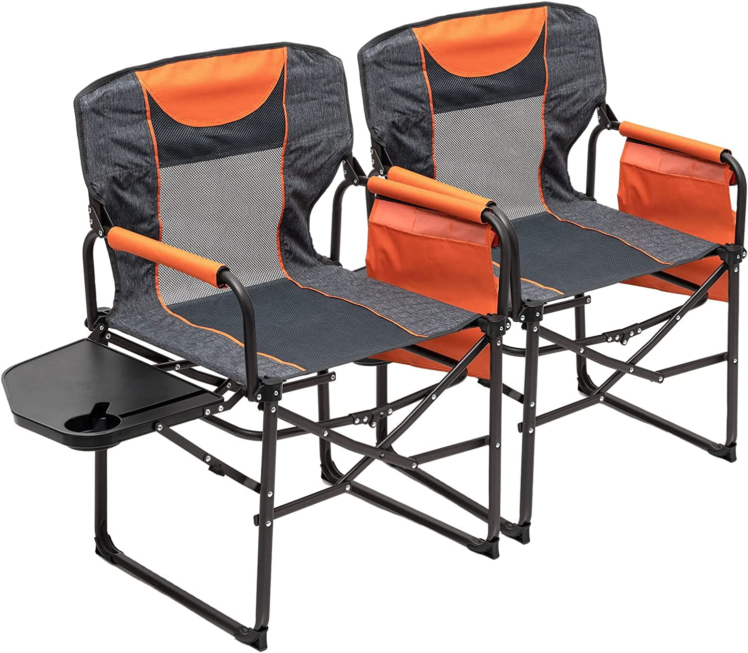 Camping Directors Chair, Heavy Duty,Oversized Portable Folding Chair