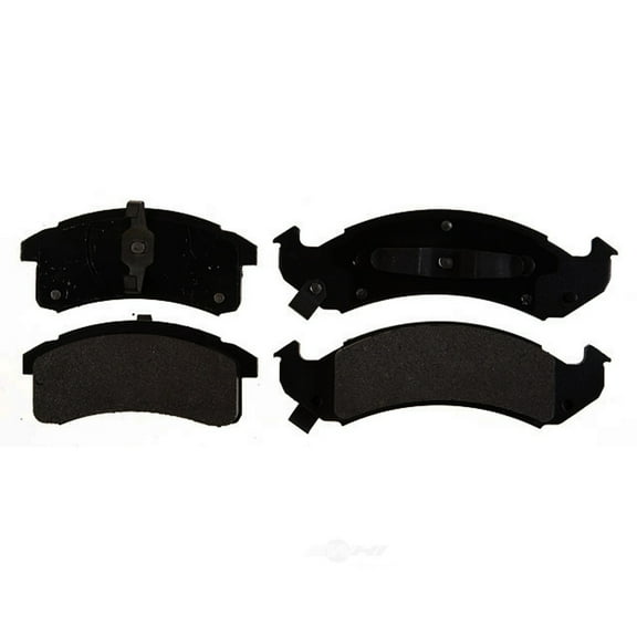 Raybestos PGD505M Professional Grade Semi-Metallic Disc Brake Pad Set Fits select: 1991-1993 CADILLAC DEVILLE, 1993 CHEVROLET CAMARO