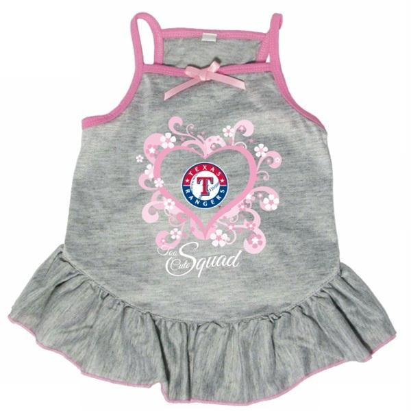 texas rangers toddler dress