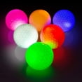 thumbnail image 1 of 6 Pcs Led Glow Golf Balls, Flashing Glowing Golf Ball, Night Glow, 1 of 5