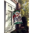 thumbnail image 3 of Shih Tzu Christmas Snowman Flag Canvas House Size, 3 of 4