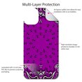thumbnail image 4 of DistinctInk Custom SKIN / DECAL compatible with OtterBox Symmetry for iPhone 11 Pro MAX (6.5" Screen) - Bandana Print - Purple, Black, White, 4 of 5