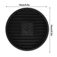 thumbnail image 2 of EXHUMKY 5Ud Plant Saucer Negro Para Macetas Redondo Duradera Para Plantas En Interiores Y De Hogar, 2 of 6