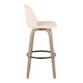 thumbnail image 5 of Toriano 30" Fixed-Height Bar Stool, Bar Chairs, Swivel Bar Stools, Bar Stools Set of 2, 5 of 6