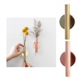thumbnail image 1 of 2 piezas de tubo de flores en para colgar en , florero de metal, decoración artística de hierro, 4 pulgadas Soledad Floreros colgantes de pared, 1 of 9