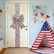 thumbnail image 5 of 6Pcs/4Pcs Large Independence Day Wreath Bows Decoration Ribbon Tree Topper Bows For Front Door Indoor Outdoor Wall Independence Day Party Supply, 5 of 6