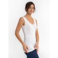 thumbnail image 5 of V-Neck Top with Lace Trim, 5 of 11