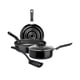 thumbnail image 1 of Batería de Cocina Ekco Trends Aluminio con Antiadherente 5 Piezas – Negro, 1 of 4