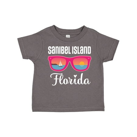 

Inktastic Sanibel Island Florida Vacation Gift Toddler Toddler Girl T-Shirt