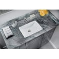 thumbnail image 2 of Undermount 20 in. Glazed Porcelain Trough Bathroom Sink in White, 2 of 3