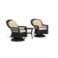 thumbnail image 2 of Tortuga Outdoor Biloxi 3 Piece Conversation Set w/ Aluminum Frame and Espresso Wicker, 2 of 8