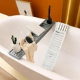 thumbnail image 1 of Wooden Bathtub Tray Caddy, 1 of 5