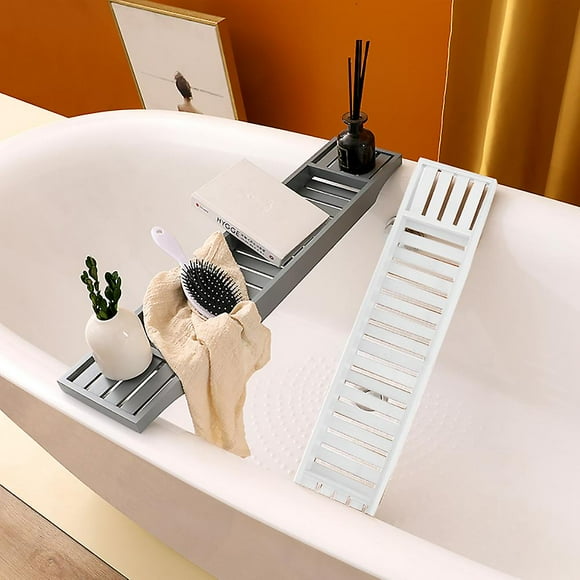 Wooden Bathtub Tray Caddy