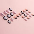 thumbnail image 3 of Yoyauz 24 Valentine's Day Medium Pressure Nail Fake Nail with Love Design Fake Nail Valentine's Day Cute Female Girlfriend Gift, 3 of 9