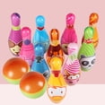 thumbnail image 2 of 12PCS Bowling Set Funny Bowling Game Set Educational Toy for Indoor & Outdoor, 2 of 10