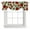 Red Green, variant on Tie Up Valances for Windows, Pink Strawberry Adjustable Valance Curtains Window Treatment for Living Room, Spring Floral Watercolor Summer Botanical Rod Pocket Kitchen Curtains & Drapes 60x18 Inch