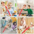thumbnail image 2 of SNNROO6 Pcs Horse Stick Inflatable Party Supplies Foldable Plastic Horse‘s Child, 2 of 6