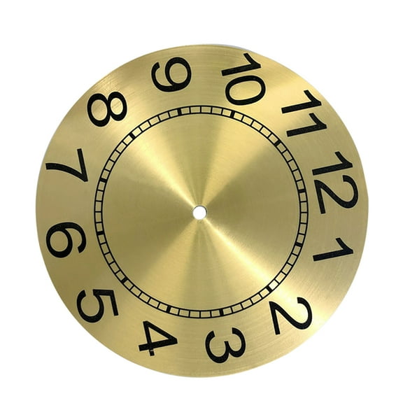 unbranded Wall Dial Replacement Clock Dial Round Clock Dial DIY Roman Numeral Clock Panel Clock Accessory