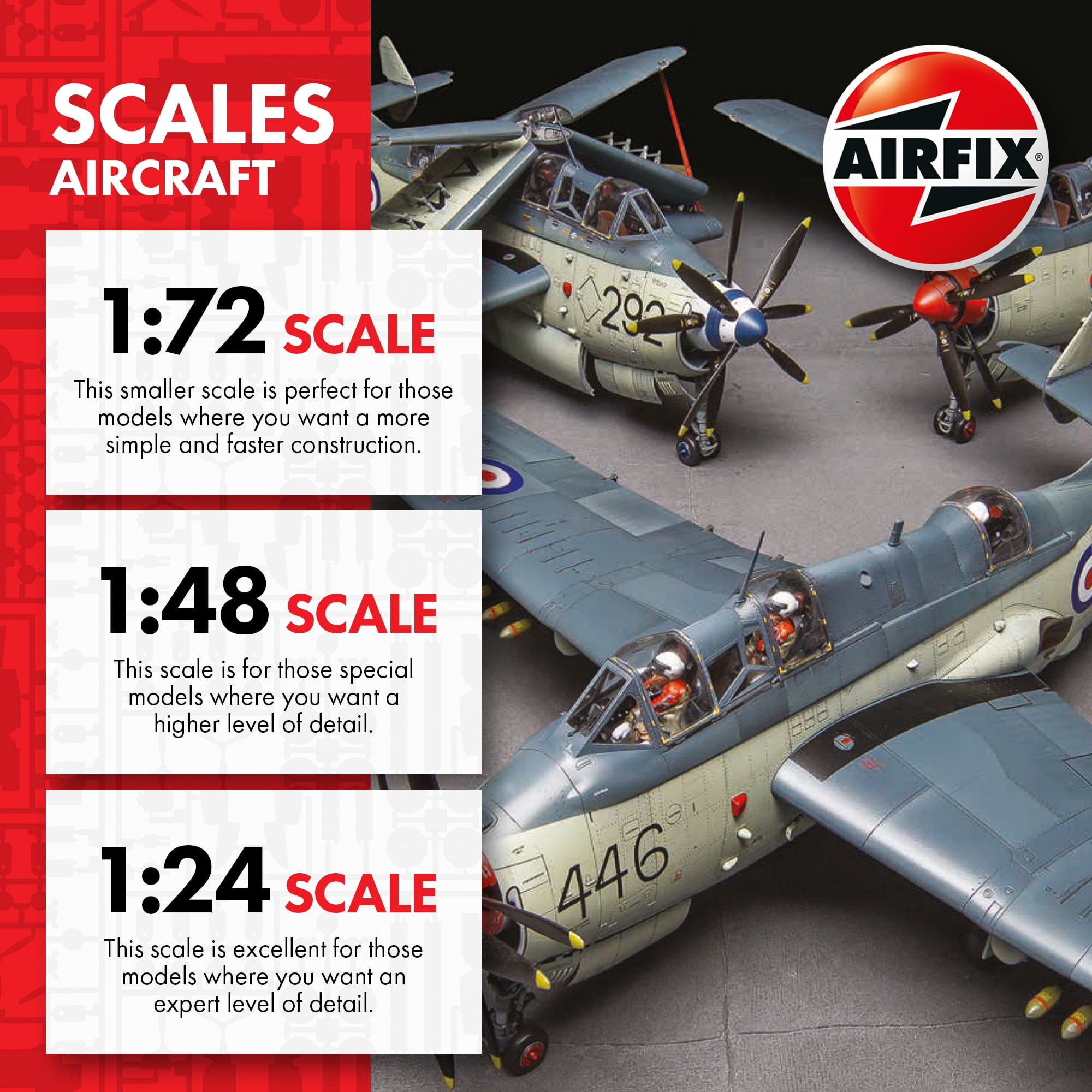 Airfix A08109 Canadair Sabre F.4 1:48 Plastic Model Building Kit