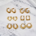 thumbnail image 3 of Juego de Regalo de 6 Pares de Pendientes JeenMata en Baño de Oro Amarillo, 3 of 4