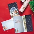 thumbnail image 2 of Tree-Free Greetings Christmas Greeting Card 12 Pack, 100% Recycled Paper, 3.7x7, Artful Winter (ZP70214), 2 of 5