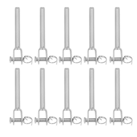 

Cable Railing Hardware Sturdy 3mm Jaw Swage End Fitting Hard Wearing 316 Stainless Steel Corrosion Resistance For Industrial